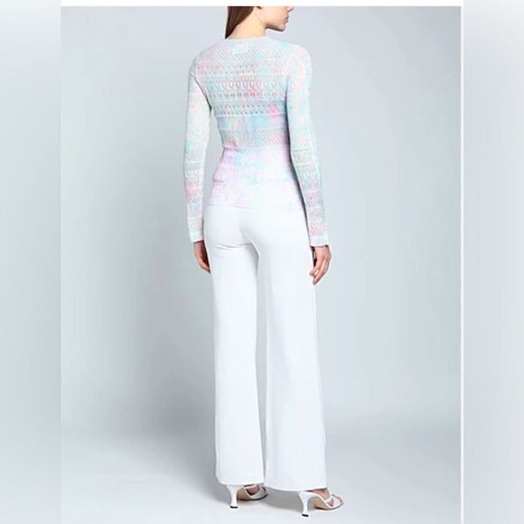 ZADIG & VOLTAIRE Delvy Co Splash Jumper crochet Sweater Size S - Picture 5 of 11